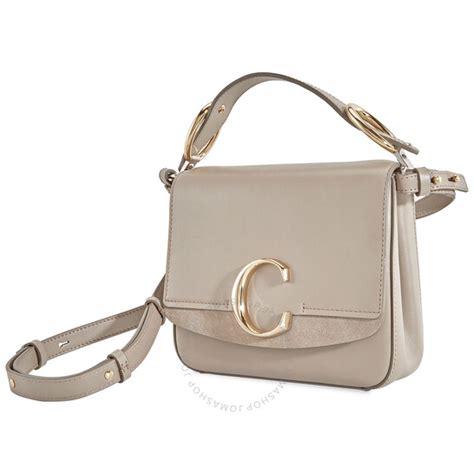 chloe c mini square bag|More.